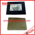 2014 high quality embossed leather label